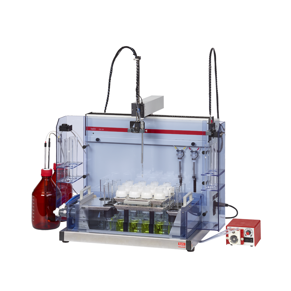 Dosificación/titulación completamente automática para DQO