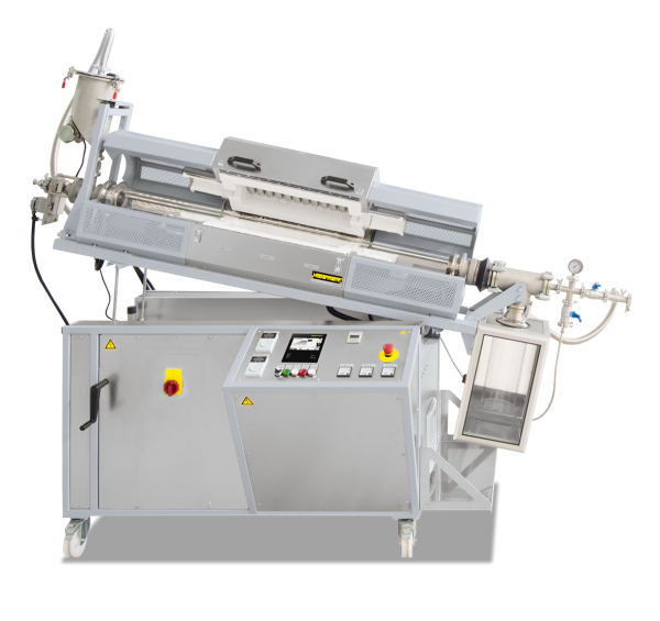 Hornos tubulares rotatorios para procesos continuos de Nabertherm