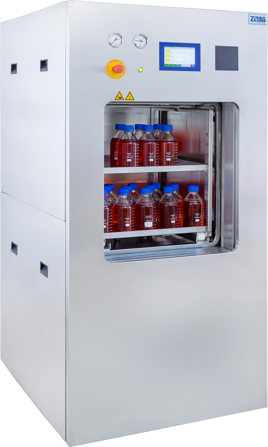 Autoclave HST-6x6x6 de Zirbus